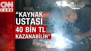 Kaynak ustaları iş öğretecek çırak, kalfa arıyor: "Haftalık 2 bin TL ayrıca sigorta ve yemek var"