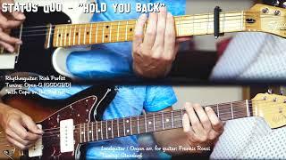 STATUS QUO - "Hold You Back" for Lead- & Rhythm-Guitar (Francis Rossi, Rick Parfitt) Cover