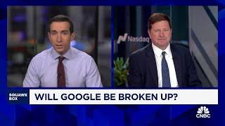 Former SEC Chair Jay Clayton: I'm not in favor of a potential breakup of Google