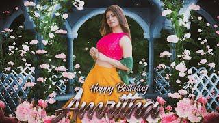 Happy Birthday Amritha Aiyer | Birthday Special Mashup | Amritha Arsath Editzs️