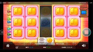 MrBit Session Book of Jokers Win - Free spins & Reel Symbol Stack