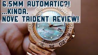 The "Thinnest" Dive Watch? I'm Not So Sure... [Nove Trident Automatic Review]