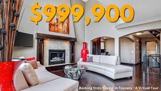 Inside a $999,900 Fully Renovated Luxury Home in Calgary's Tuscany! - Real Estate 2021