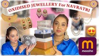 Meesho *Oxidised* Jewellery For Navratri And Garba Nights  Starting 104₹ / Beauty Basics