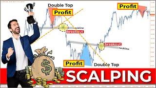  Double Top-Bottom Trend Line SCALPING - (How to Trade Accurately in 'Forex and Stock' Market)