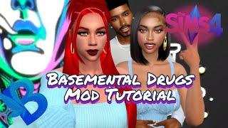 Sims 4 | Basemental Drugs Mod Tutorial and Gameplay - Addiction