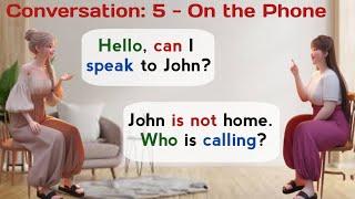 English Conversation Practice For Beginners | Learn English