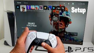 PlayStation 5 Initial Setup, Startup, Dashboard and Gameplay