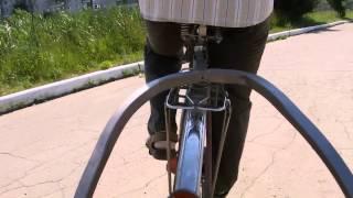 Испытание моего велоприцепа ( test bicycle trailer )