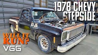 SEIZED and FLOODED Engine! - Will This Old Truck RUN AND DRIVE Again?