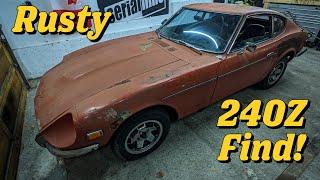 Rusty 1970 Series 1 Datsun 240Z Field Find!