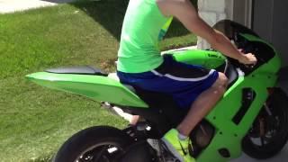 2006 Kawasaki Ninja ZX6R - NO EXHAUST!