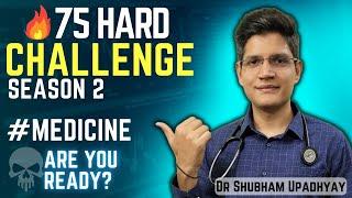 75 Hard Challenge️‍ | Season 2 | Read Harrison & Stay Fit | Medicine Version