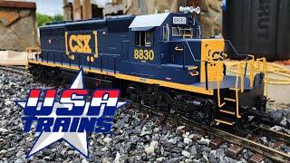 "USA Trains" G Scale SD40-2 Test & Review