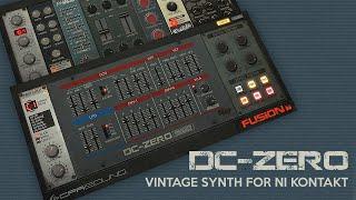 CFA-Sound DC-Zero - Vintage Synth for Kontakt