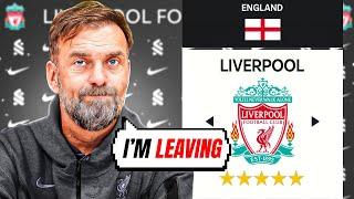 I Fixed Liverpool…Goodbye Klopp