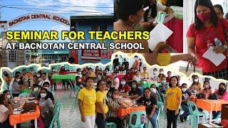 Teacher's Seminar in Bacnotan