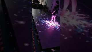 Interactive LED floor tile screen