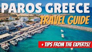 PAROS Greece 2024 Travel Guide | BEST Beaches and TOP Tips