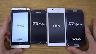 Samsung Galaxy S3 Neo vs. HTC Desire 610 vs. Sony Xperia M2 vs. Galaxy S4 Mini - Which Is Faster?