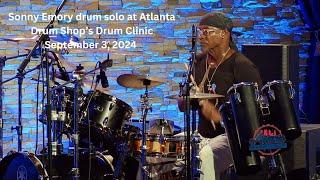 Sonny Emory Drum Solo at Atlanta Drum Shop's Drum Clinic on 9/3/2024