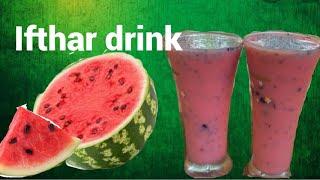 ifthar drink . watermelon juice.@mom with sheza