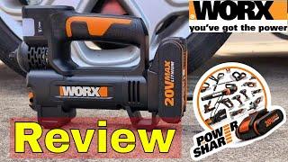 Worx WX092 Powershare Cordless Inflator Pump Review 2023