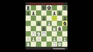 Chess Royal Fork by Knight #chess #shortsvideo