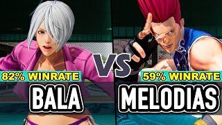 KOF XV ▰ BALA (Ángel/K'/Iori) vs MELODIAS (Benimaru/Ralf/Ryo)