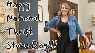 Happy National Thrift Store Day! || Big Thrift Haul and a Little Sad News…