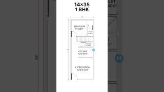 14X35 home plan design