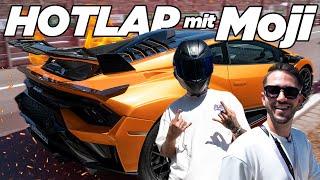 Endlich Rennstrecke mit dem Lamborghini STO! | @moji dreht durch! 