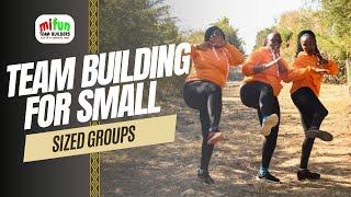 Team building activities for small sized groups (3pax)