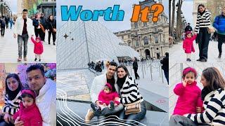 Most Hyped Places Of Paris | Are They Worth It ? | Indian Family In Paris Travel Vlog In Hindi