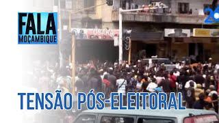 MANIFESTANTES VOLTARAM A PARAR TRÂNSITO E ENTOAM HINO NACIONAL NAS  PRINCIPAIS AVENIDAS DE MAPUTO