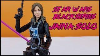 Star Wars Black Series JAINA SOLO Action Figure Toy Review