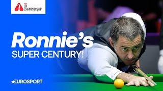 The Rocket Ronnie O'Sullivan hits a Super CENTURY vs. Hawkins!  | 2024 UK Championship Highlights