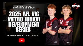 2025 AFL Vic Metro Junior Development Series - U14 Boys Div 2