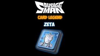 Card Legend / Skill " Ultraman Zeta " Sausage Man Indonesia #shorts #sausageman