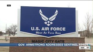 Armstrong talks Sentinel project, maintaining current fleet at Minot Air Force Base