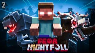 ترسناک ترین دنیای ماینکرافت قسمت دوم | Minecraft fear nightfall ep2