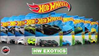 Hot Wheels Exotics 2022 - The Complete Set