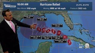 TROPICS: Rafael to become major Category 3 hurricane before Cuba landfall