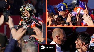 PIT CELEBRATIONS for Pramac as Jorge Martin crowned World Champion in Barcelona!  #MotoGP