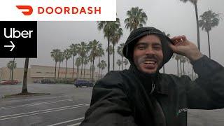 I Delivered DoorDash In A Thunderstorm