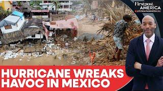 Hurricane Erick Hits Southern Mexico: Flooding, Power Outages & 2 Dead | Firstpost America | N18G