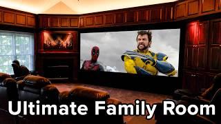 Ultimate Entertainment Space: Dolby Atmos Home Theater, Pool Table, and More!