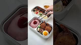 ASMRMake My Bento with Me#asmr #lunchbox #lunch