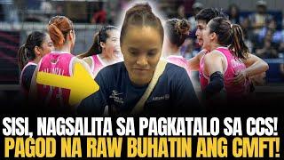 Sisi Rondina NAGSALITA sa PAGKATALO nila sa CREAMLINE! Sisi, PINURI si JEMA GALANZA!