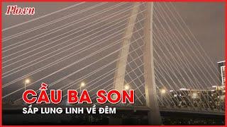 Cầu Ba Son sắp lung linh nhờ hệ thống chiếu sáng mỹ thuật - PLO